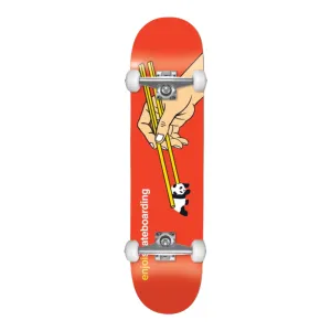 Enjoi Chop Sticks Youth First Push Red 7.375 Complete