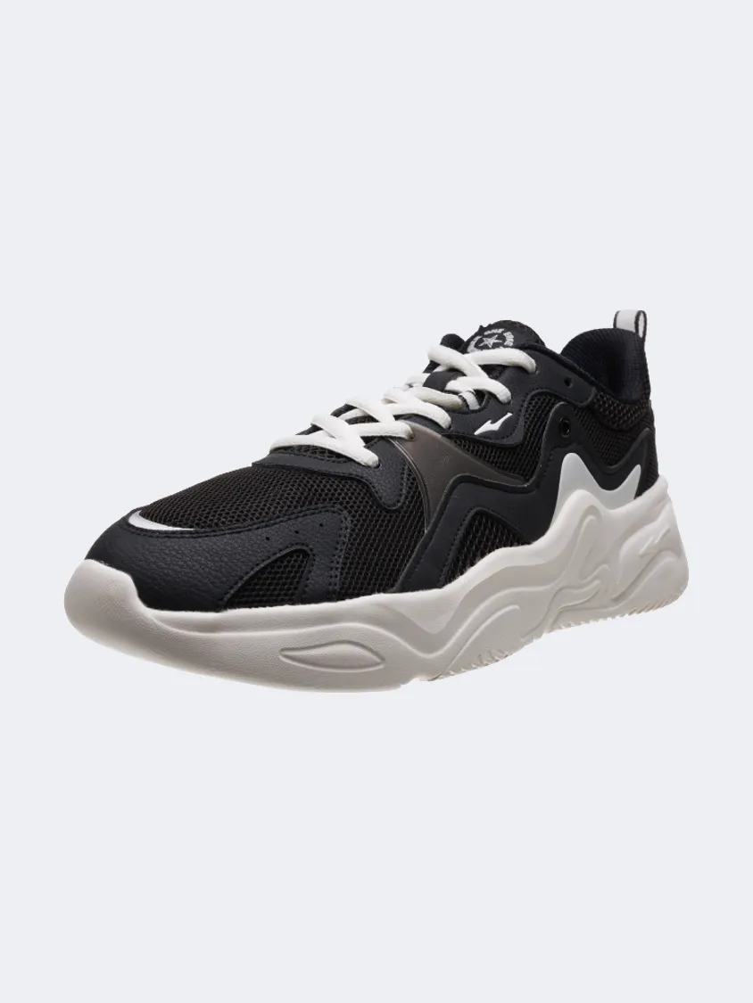 Erke Jogging Men Lifestyle Shoes Black/White