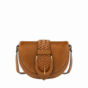 Fossil Harwell Brown Crossbody Bag ZB1998216