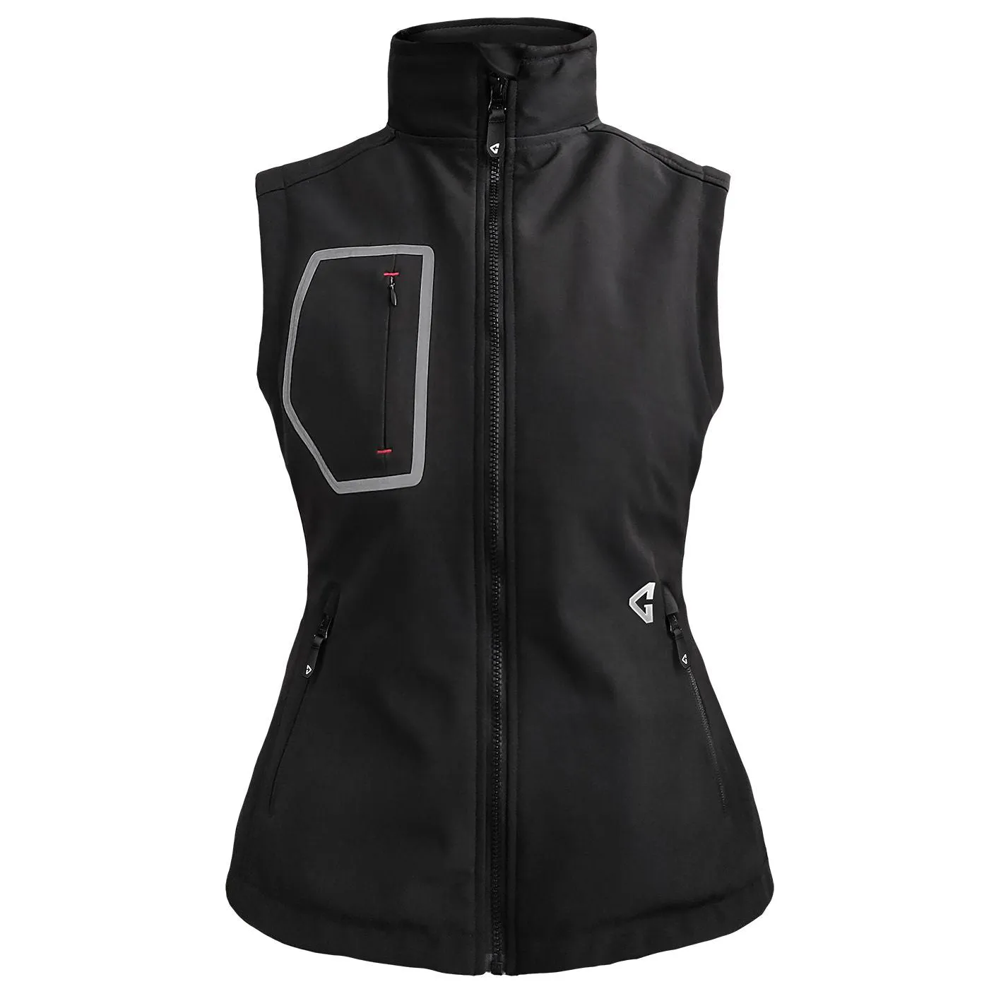 Gerbing GER-TVST-7V-W-B Torrid Softshell Heated Vest 2.0 for Ladies 7V - Black - XS