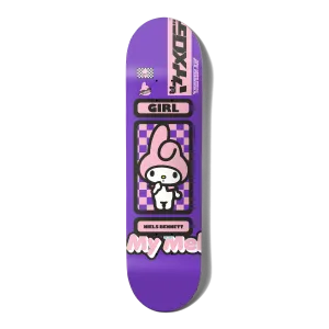 Girl Deck Hello Kitty Sanrio Tokyo Speed Niels Bennett 8.125"