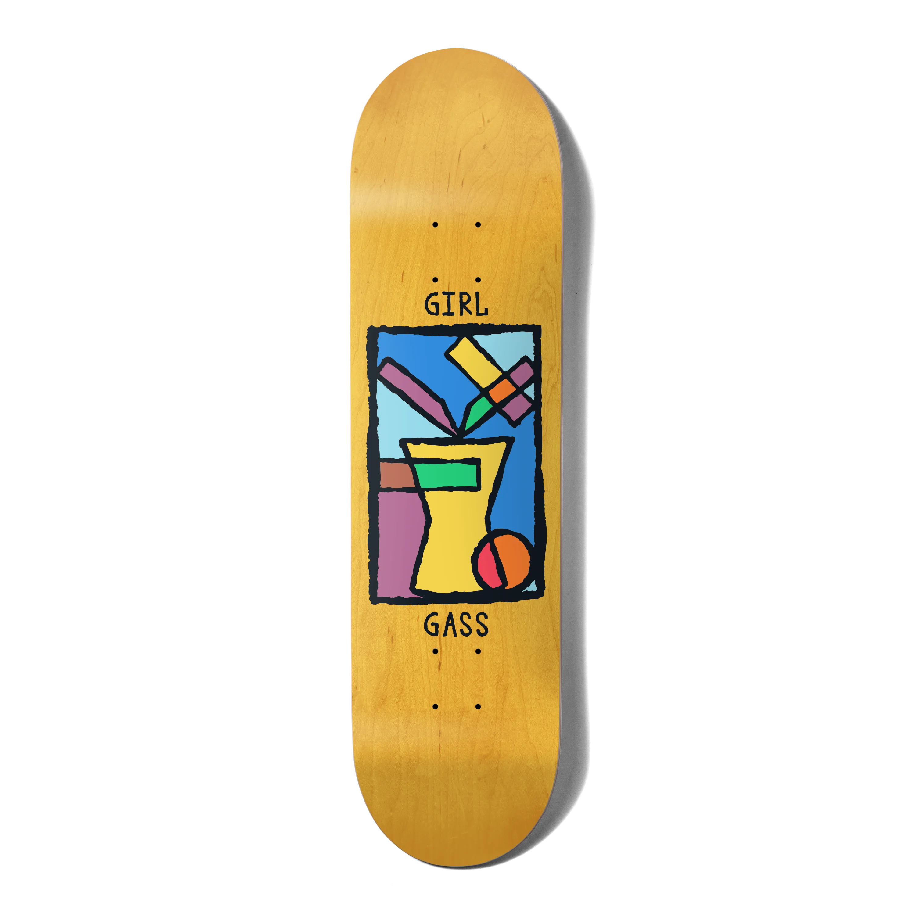 Girl Deck Tangram Griffin Gass 8.5"