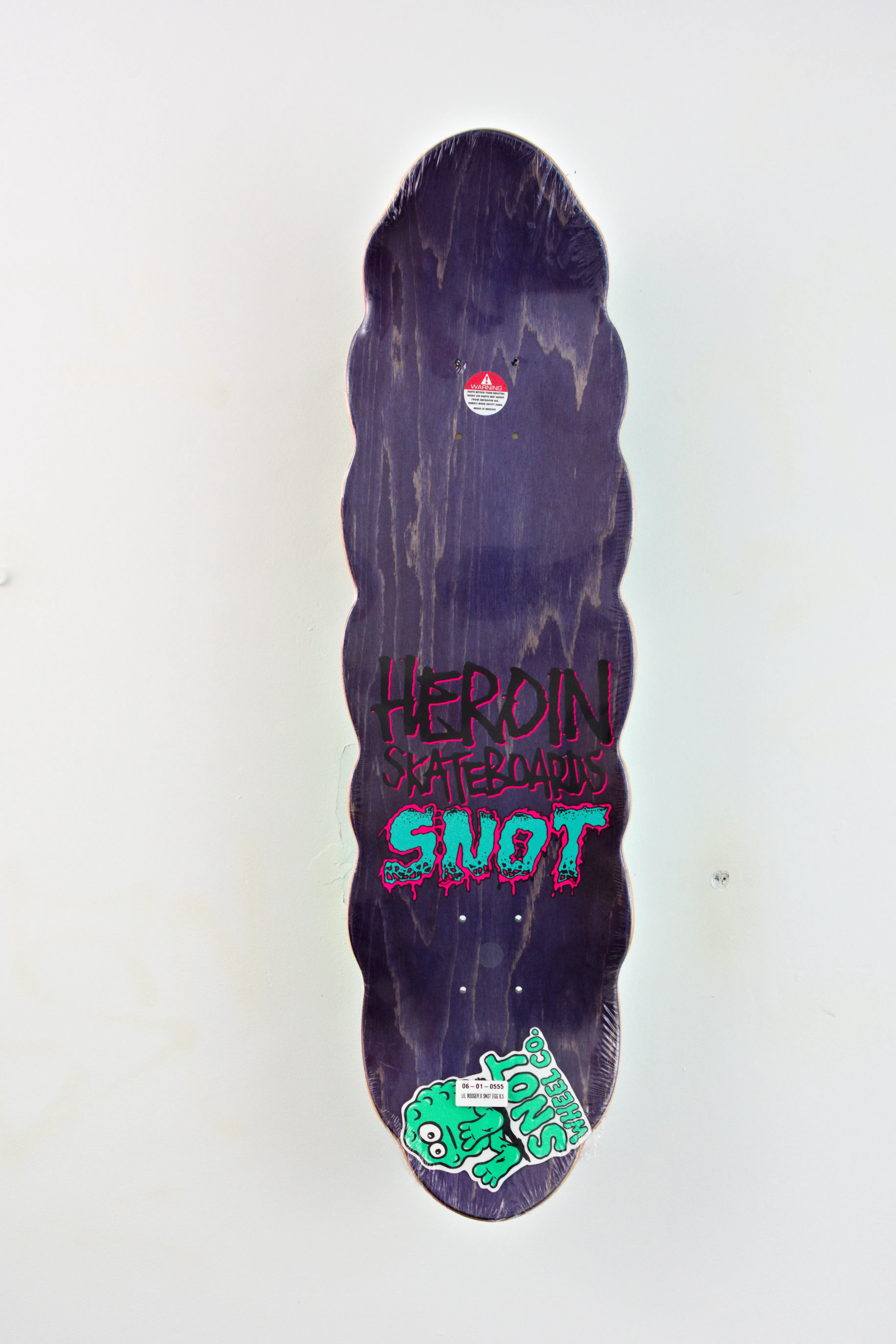 Heroin Skateboards - Lil Booger - Heroin x Snot Collab x 8.50