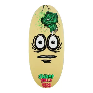 HEROIN SKATEBOARDS SWAMPZILLA DECK 13"