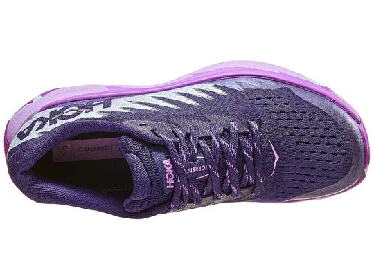 Hoka Womens Torrent 3 Trail Shoe - Night Sky/Orchid Flower