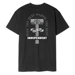 Independent Truck Co. RTB Sledge T-Shirt Black (Back Print)