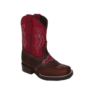 International M Kid's Western Pink Boots