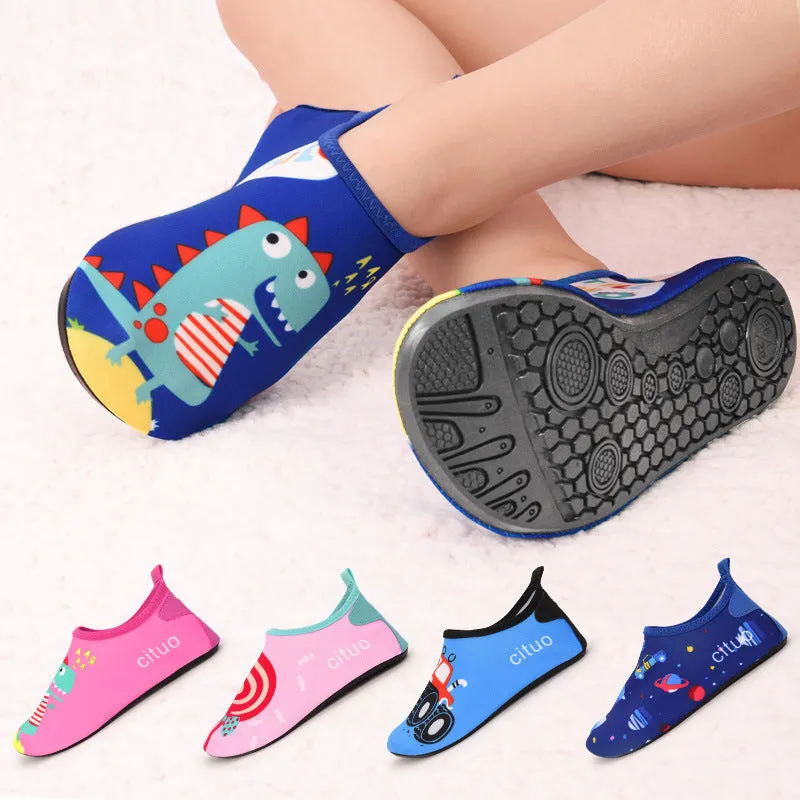 Kids Aqua Socks for Beach Breathing Yoga Socks