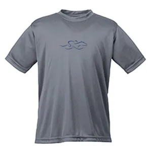 Kids Peformance Cool and Dry T-Shirt - Gray