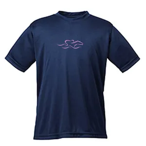 Kids Peformance Cool and Dry T-Shirt - Navy