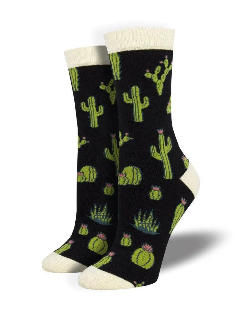 King Cactus | Women's Bamboo Crew