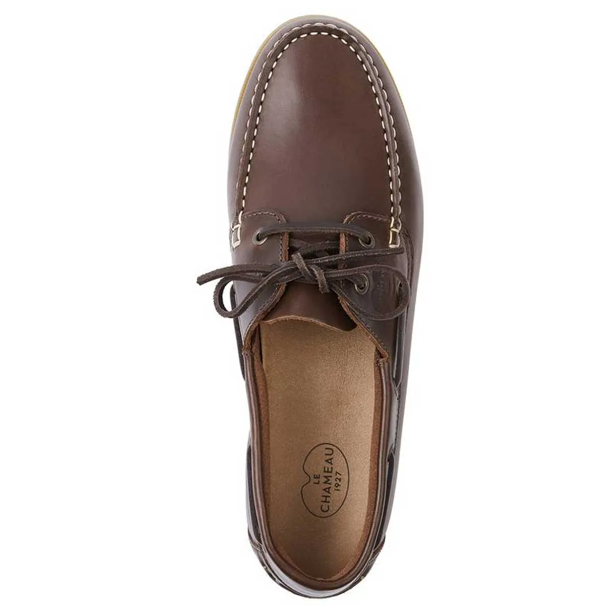 LE CHAMEAU Galion Deckshoes - Men's - Brown