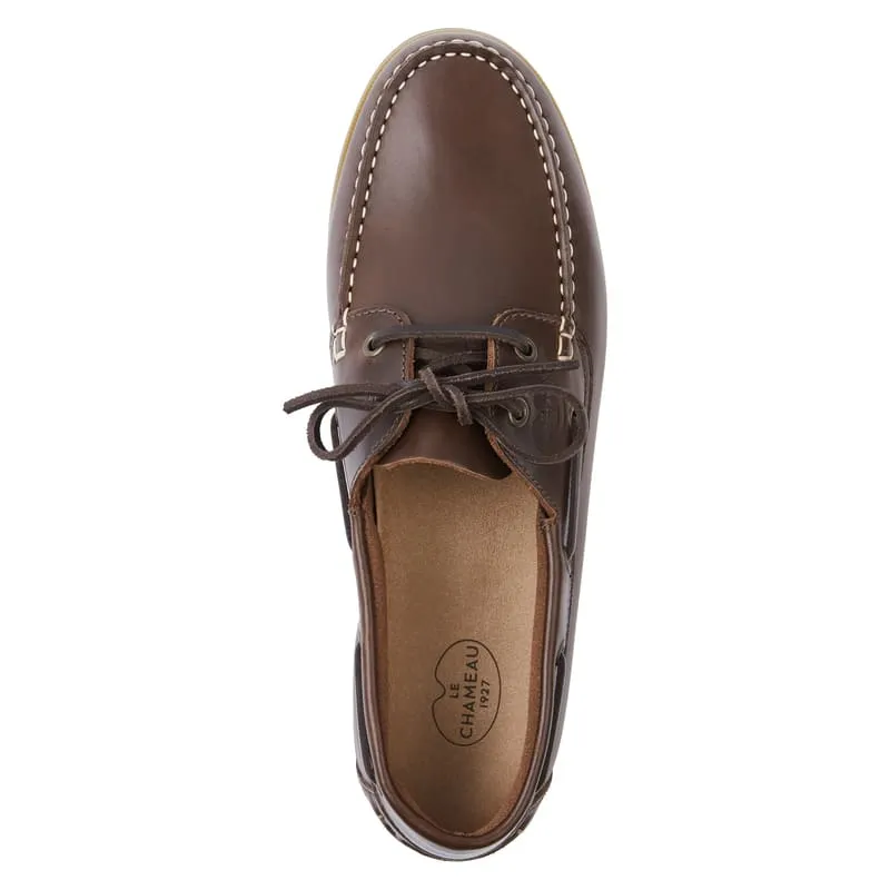 Le Chameau Galion Mens Deck Shoe - Brown