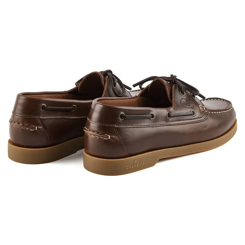 Le Chameau Galion Mens Deck Shoe - Brown