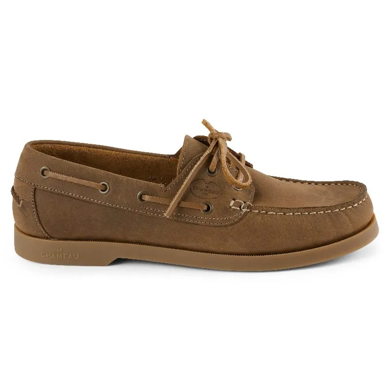 Le Chameau Galion Mens Deck Shoe - Walnut