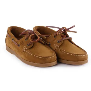 Le Chameau Galion Nubuck Ladies Deck Shoe - Tan