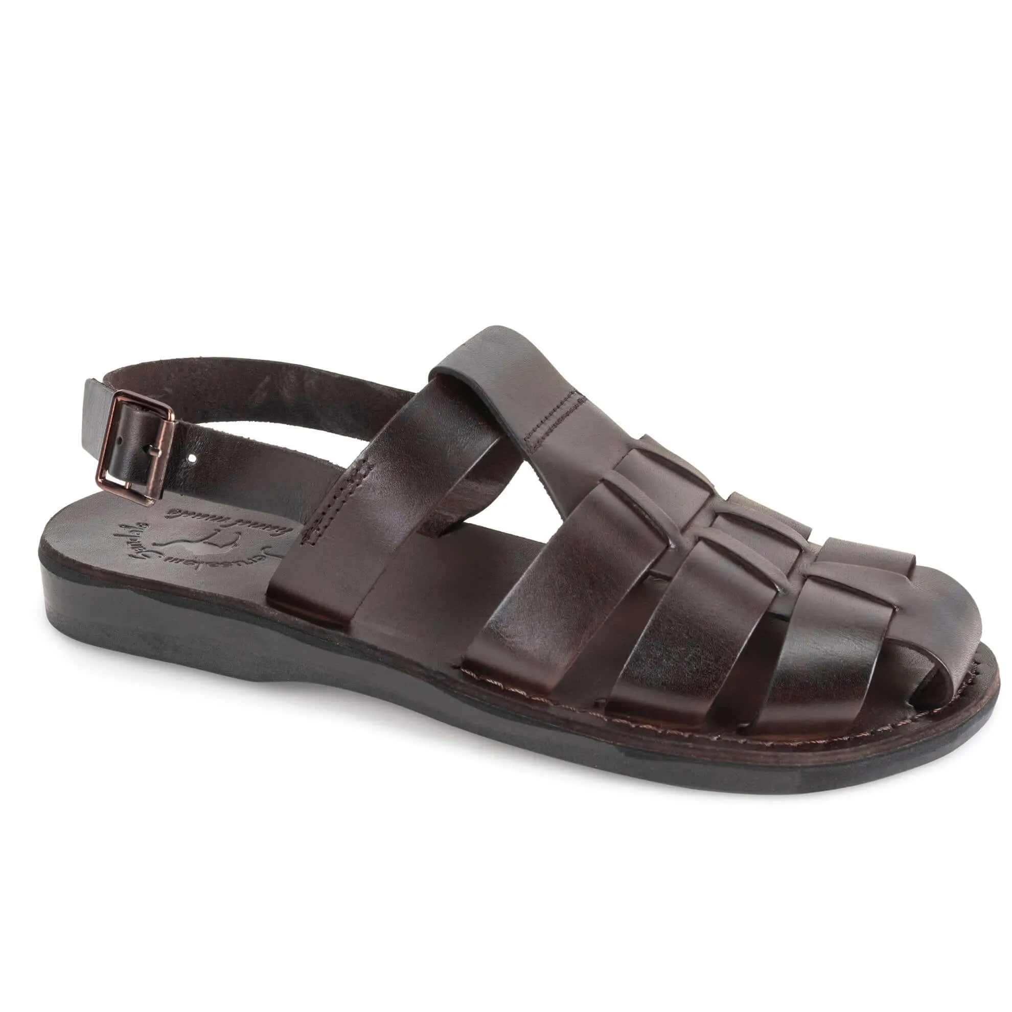 Leather Fisherman Sandal By Jerusalem