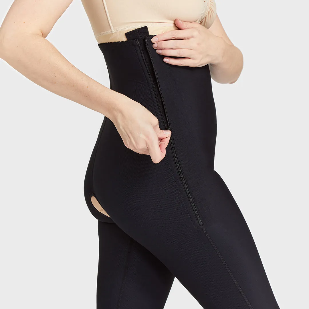 Lipedema Post-Surgical Girdle with FlexFit Comfort Ankle™ | 17-20 mmHg | Missy Sizing - Style No. LGLFM