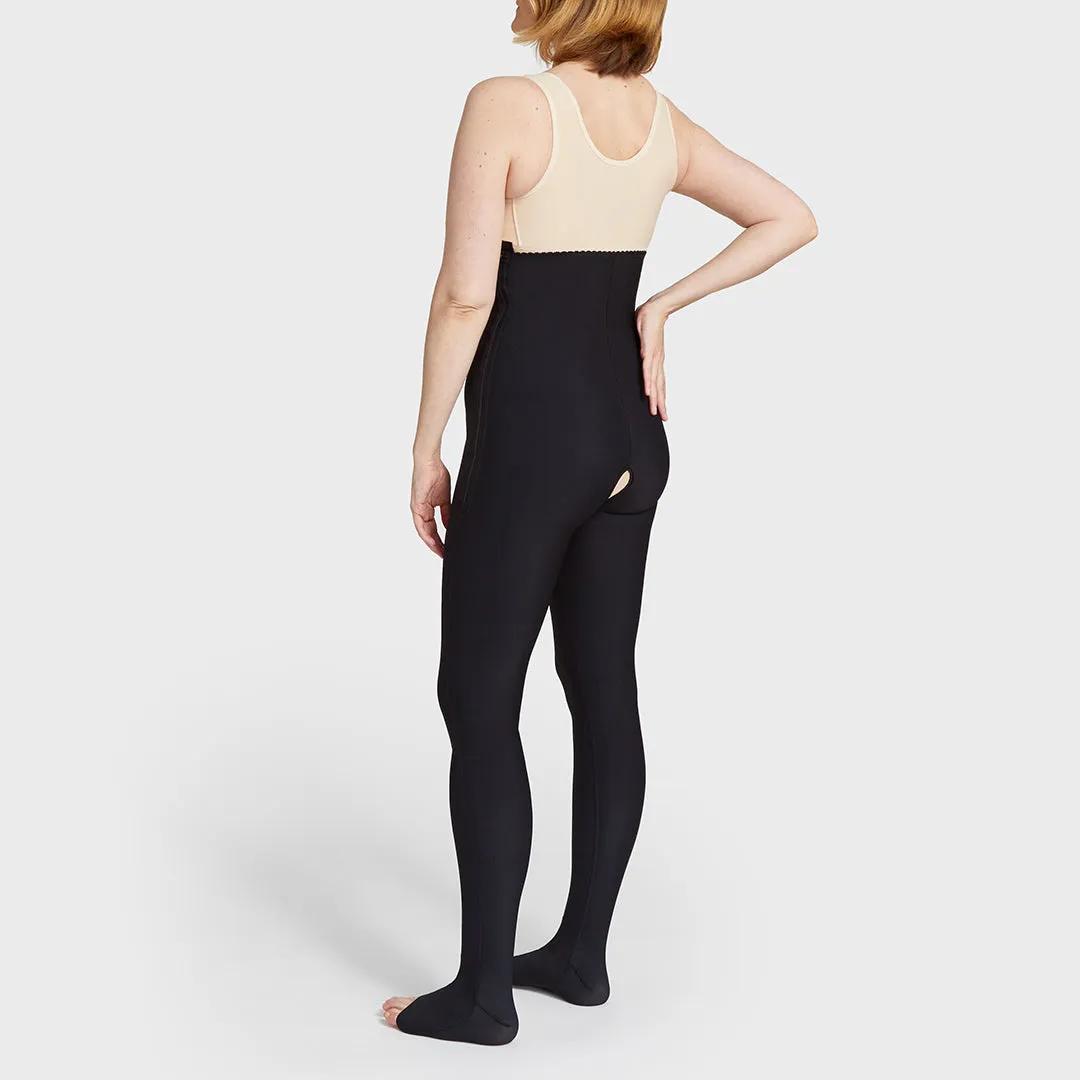 Lipedema Post-Surgical Girdle with FlexFit Comfort Ankle™ | 17-20 mmHg | Missy Sizing - Style No. LGLFM