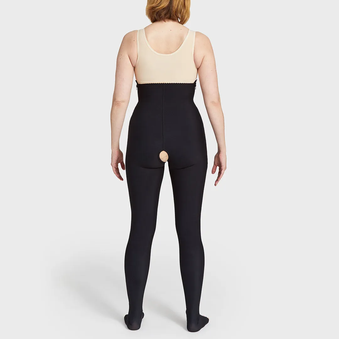 Lipedema Post-Surgical Girdle with FlexFit Comfort Ankle™ | 17-20 mmHg | Missy Sizing - Style No. LGLFM