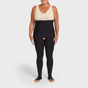 Lipedema Post-Surgical Girdle with FlexFit Comfort Ankle™ | 17-20 mmHg | Womens Sizing - Style No. LGLFW