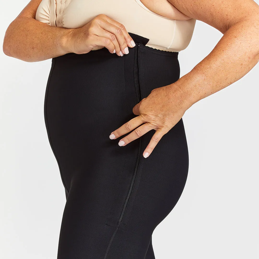 Lipedema Post-Surgical Girdle with FlexFit Comfort Ankle™ | 17-20 mmHg | Womens Sizing - Style No. LGLFW