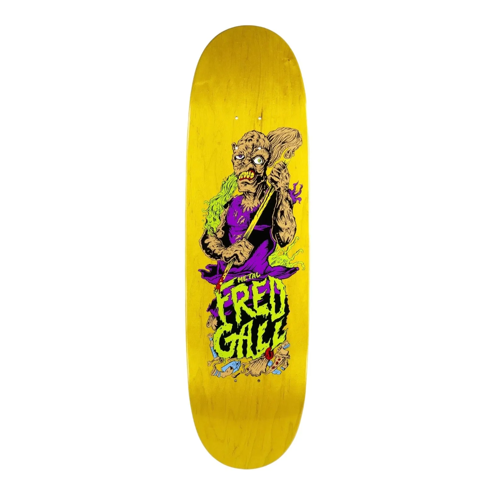 METAL GALL TOXIC AVENGER DECK 9.0” ASSORTED STAINS