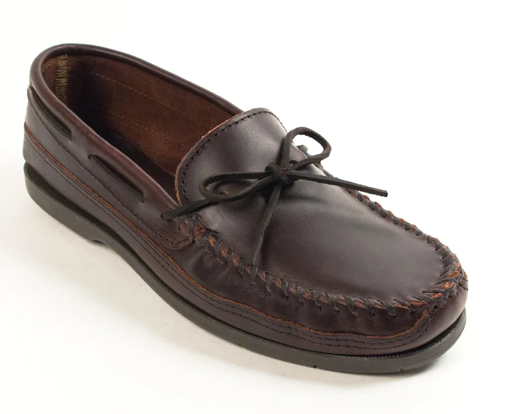 Minnetonka Men's Double Bottom Hardsole Moccasin