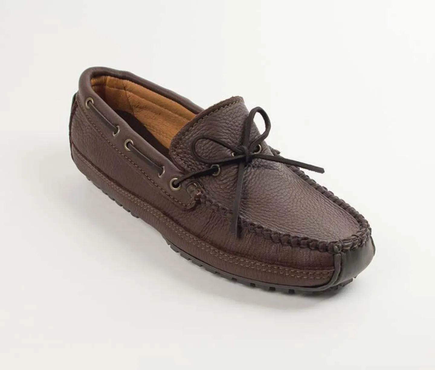 Minnetonka Men's Moosehide Weekender Moccasin