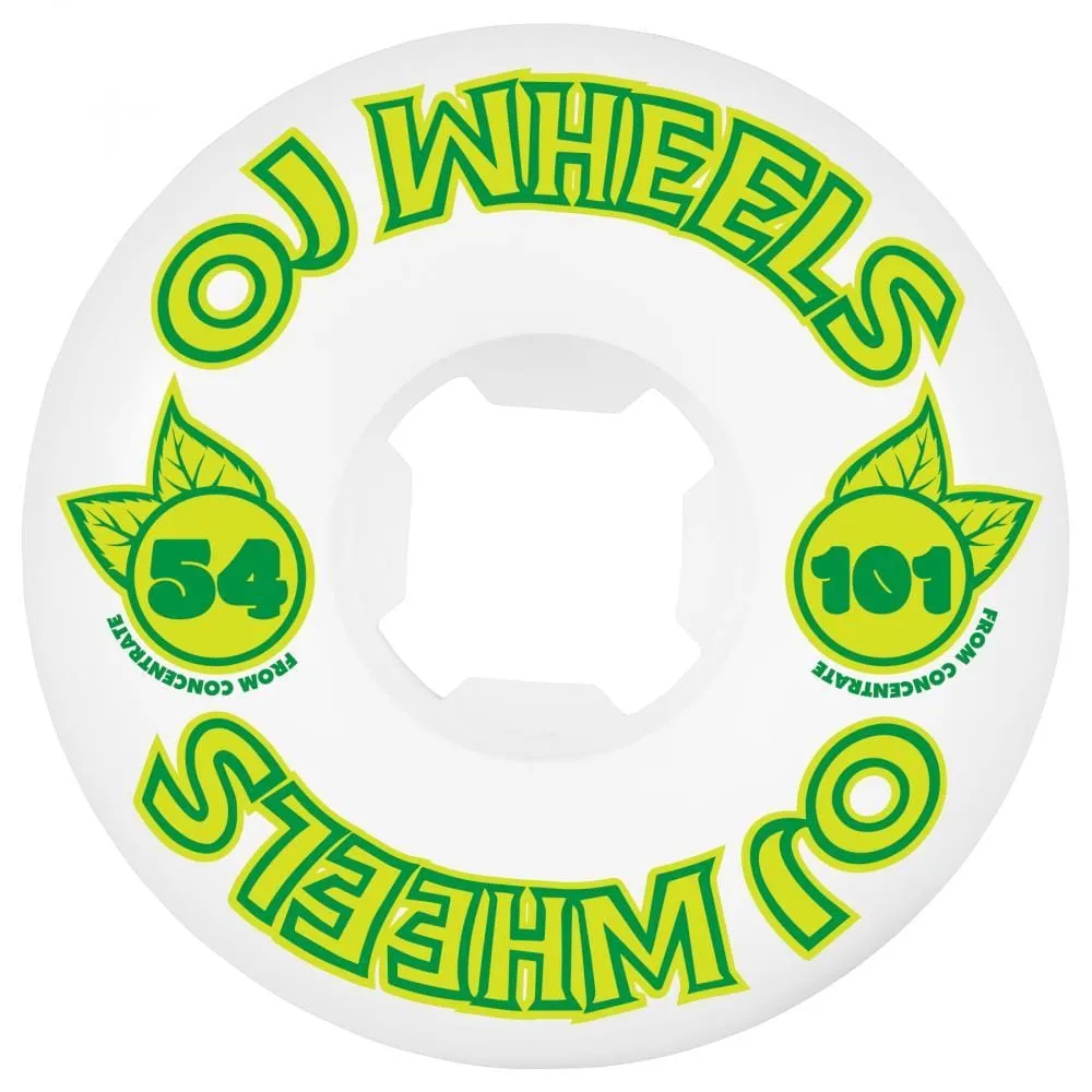 OJ Wheels From Concentrate Hardline Skateboard Wheels 54 MM 101A