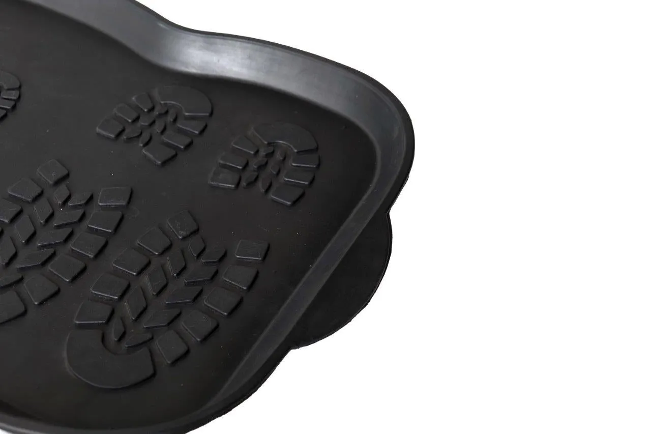 OnlyMat Rubber Boot tray - Multi Purpose Sanitisation Tray Anti-Virus Solution Fill Tray - Indoor / Outdoor, Waterproof