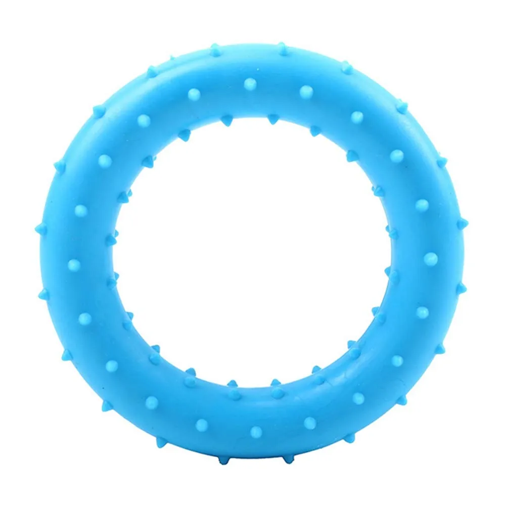 PetVogue, Ring shaped, Rubber Dental Teething Spike Chew Toy,for Puppies, Assorted colours