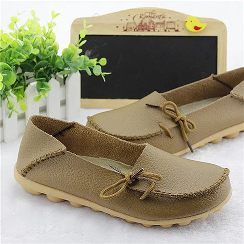 Plus size women shoes fashion soft women flats slip on Spring Autumn women casual shoes Comfort loafers zapatos mujer SDT179