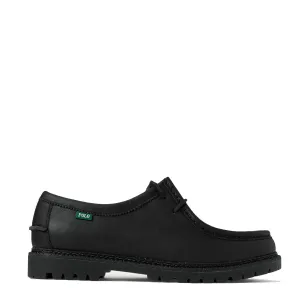 Polo Ralph Lauren Jett Lug-Sole Leather Moc-Toe Shoe Black