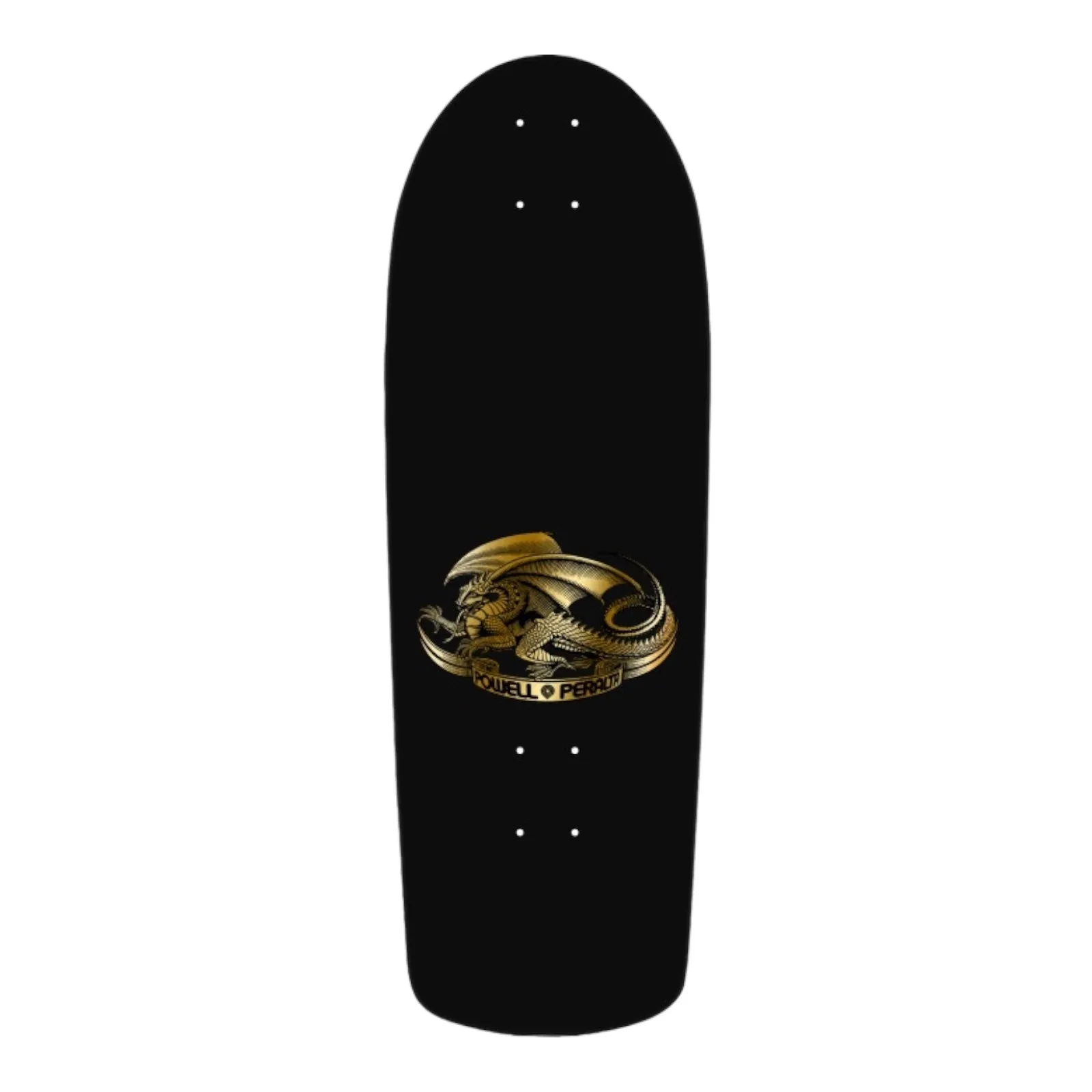 Powell Peralta Mike McGill Skull & Snake McTwist 40th Ann. Skateboard Deck Gold Foil/Blk - 10” x 30.125”