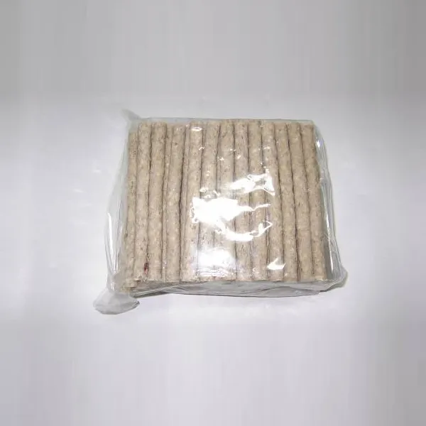 Rawhide Munchy Stick Natural 5" x 10mm 100pcs