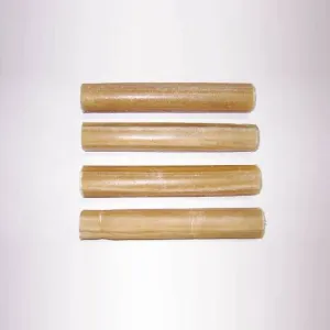 Rawhide Pressed Stick Natural 5" x 20mm 20pcs