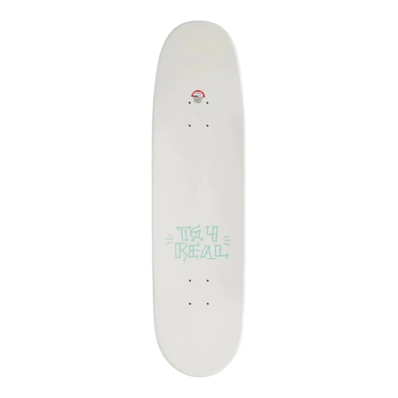 REAL SKATEBOARDS TG ACRYLICS DECK 8.5”