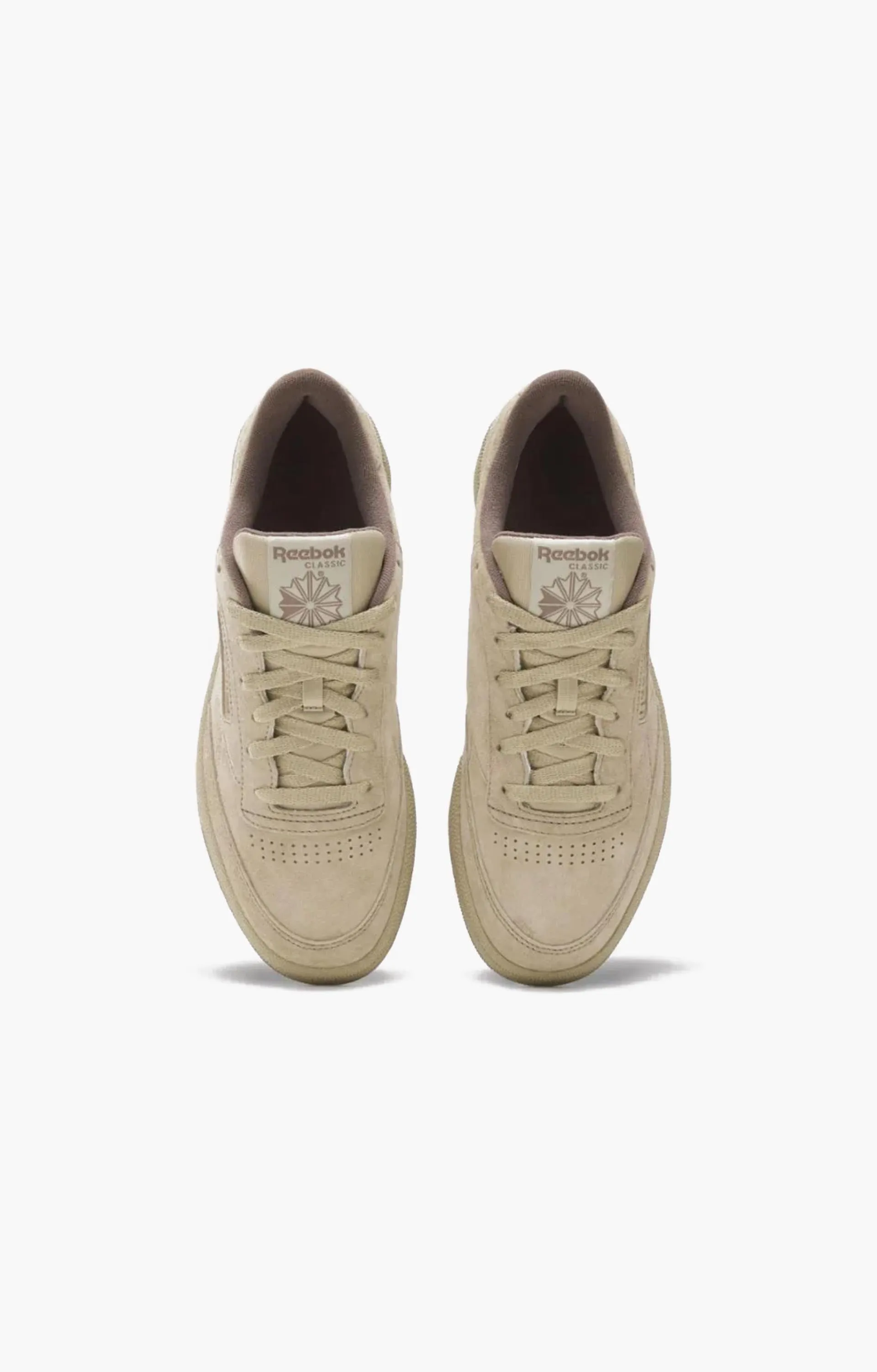 Reebok Club C 85 Shoe, Beige / Brown