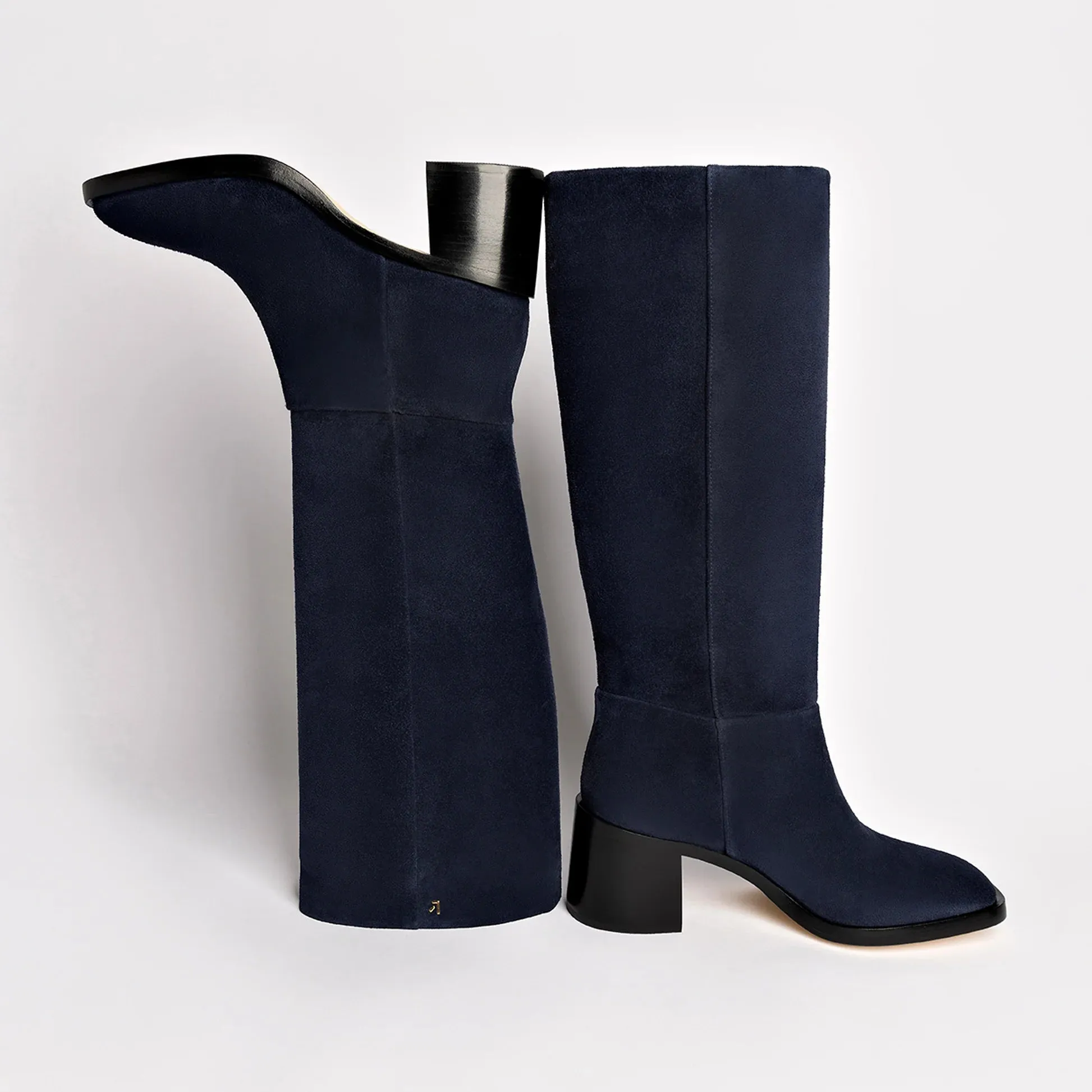 Ricky Boot In Dress Blue Suede