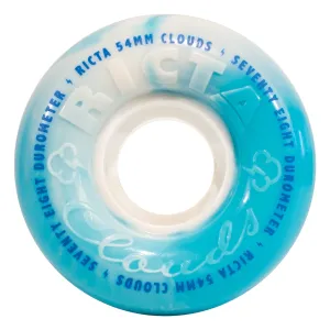 RICTA WHEELS CLOUDS BLUE SWIRL 78A (54MM)