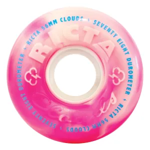 RICTA WHEELS CLOUDS PINK SWIRL 78A (56MM)