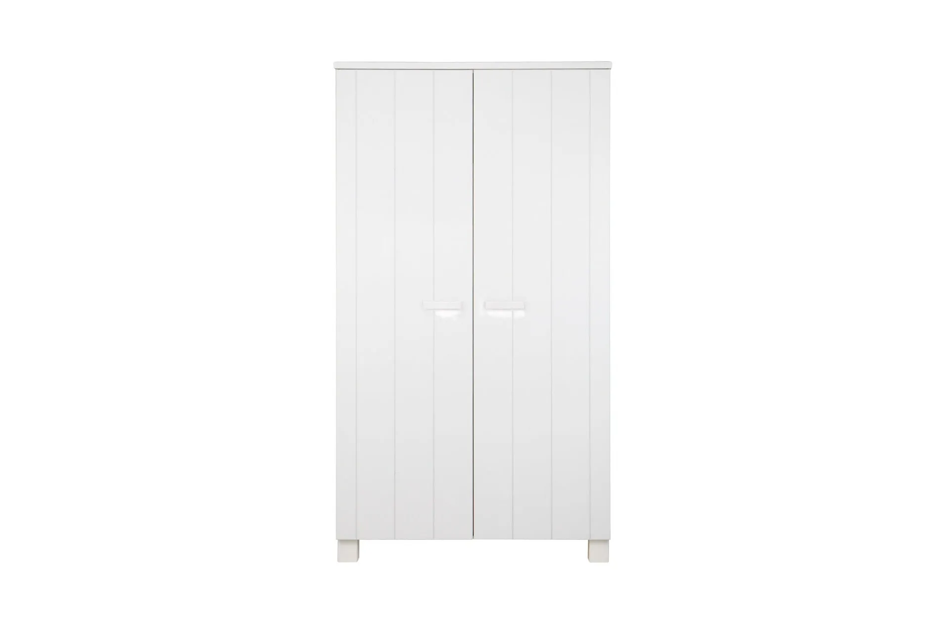 Robin Wardrobe White Brushed Pine