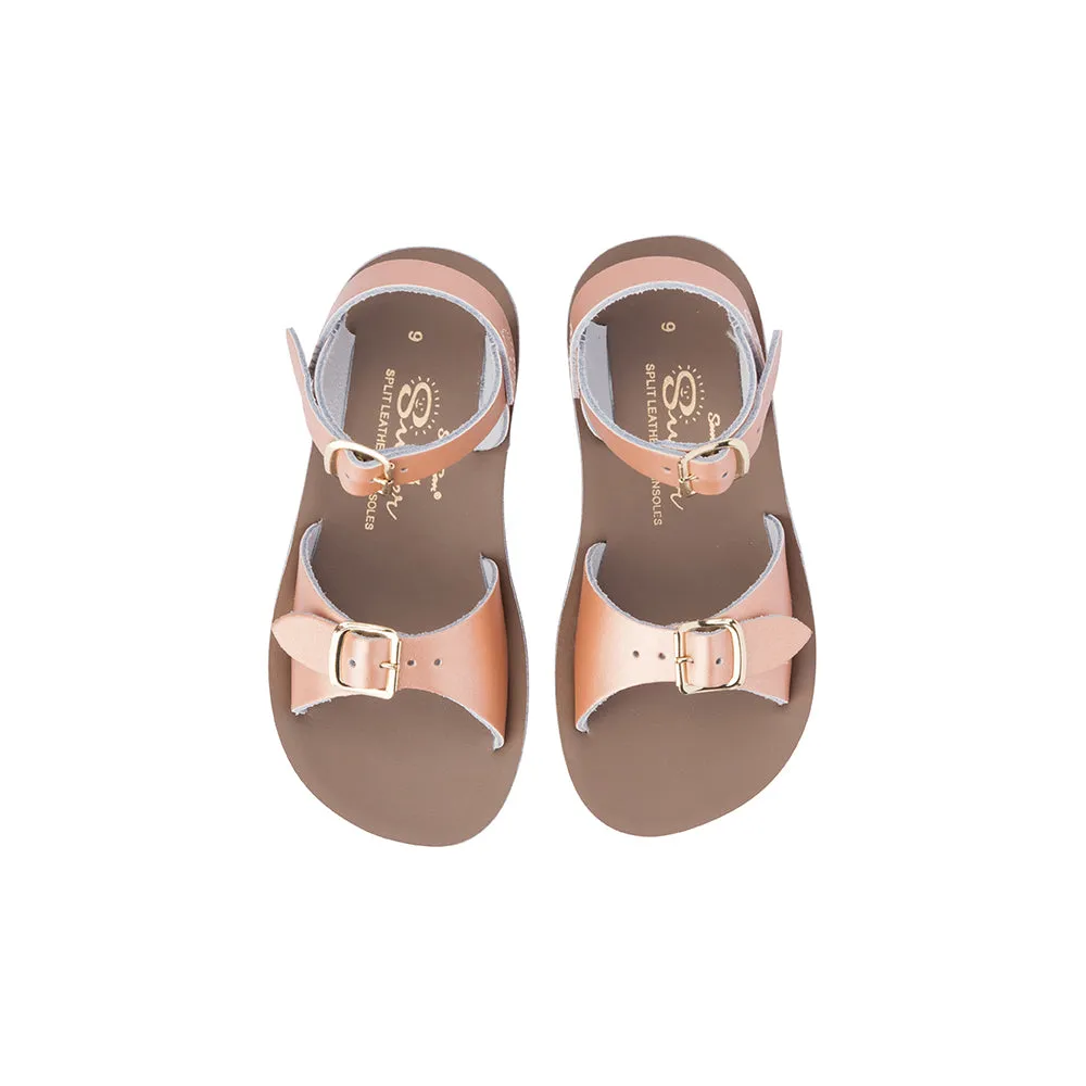 SALTWATER SURFER SANDAL ROSE GOLD