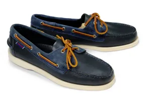 Sebago - Navy Docksides Nubuck Boat Shoe EU 41,5 / UK 7,5