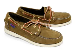 Sebago - Taupe Docksides Nubuck Boat Shoe EU EU 40 / UK 6,5