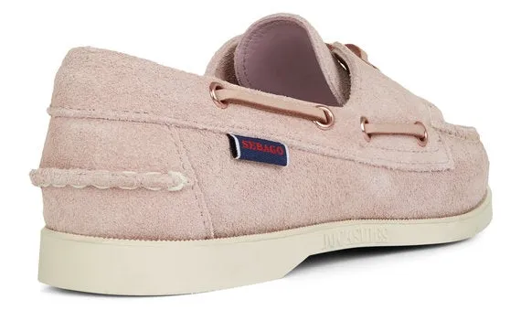 Sebago Womens Portland Suede Shoe Chiffon