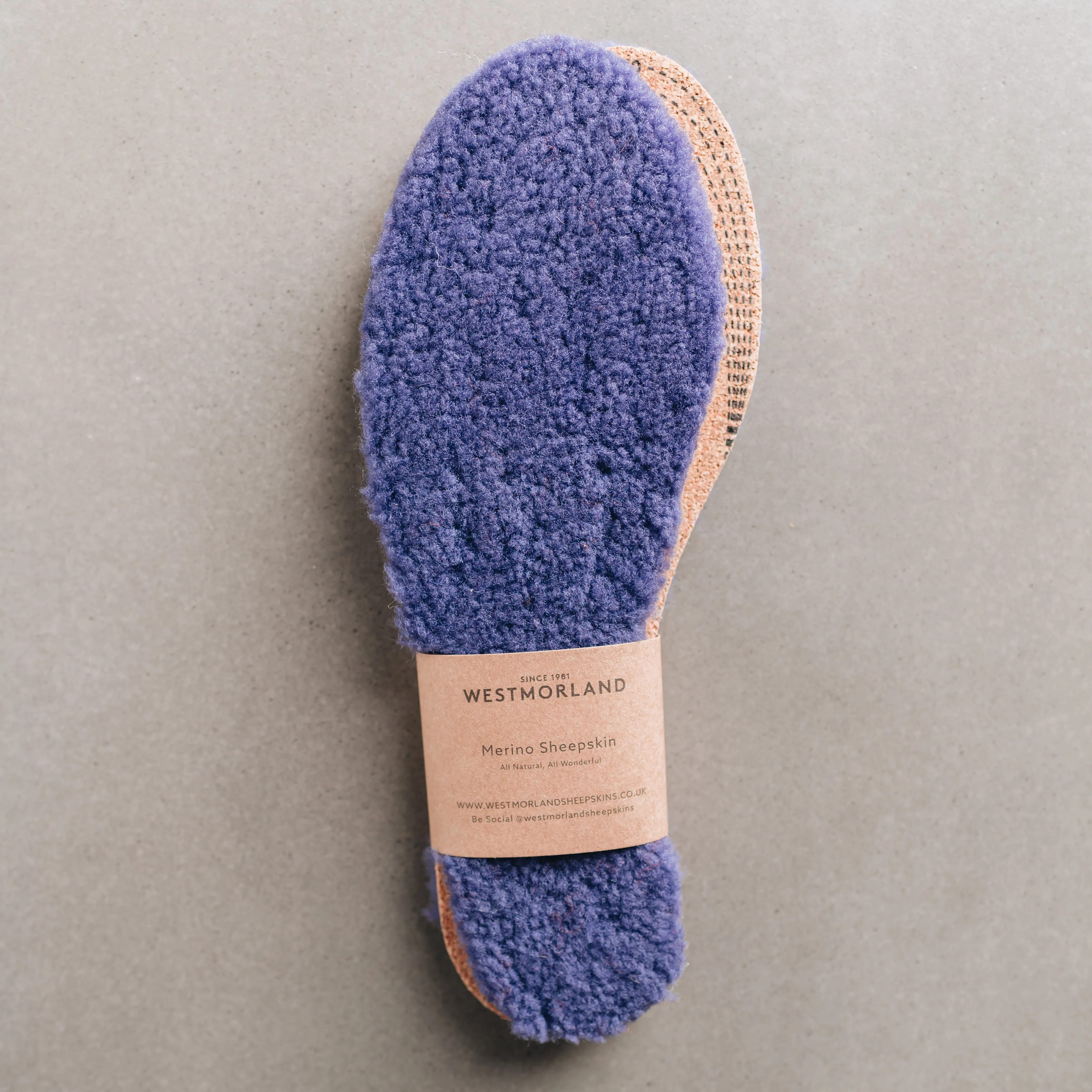 Sheepskin Insoles Cuttable Cork (Edit)