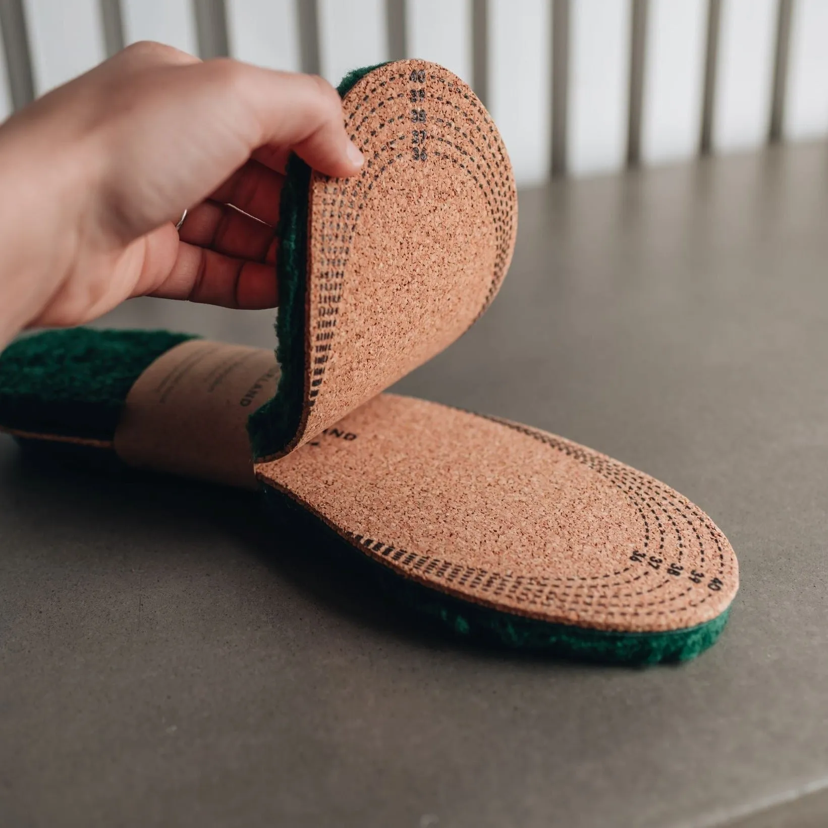 Sheepskin Insoles Cuttable Cork (Edit)