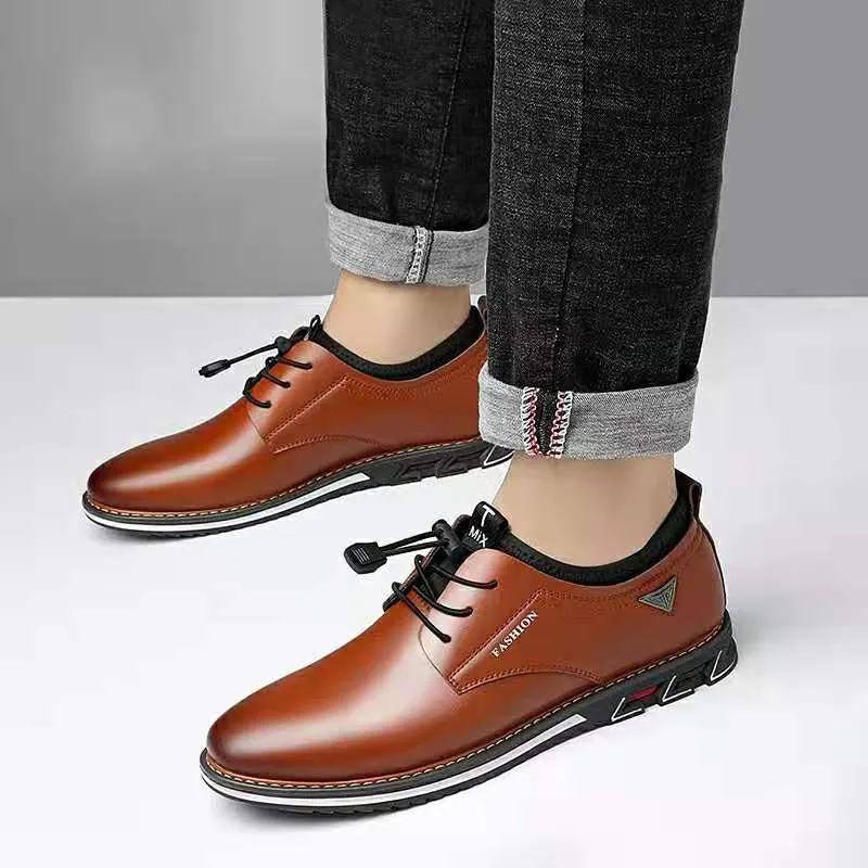 Shoes Leather Shoes Formal Shoes New Men Shoes Leather Cowhide Leather